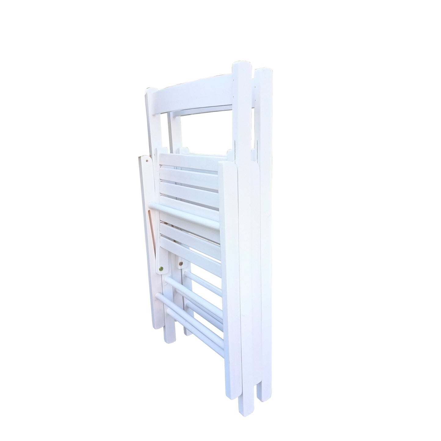 FOLDING CHAIR-2 S, FOLDABLE STYLE -WHITE
