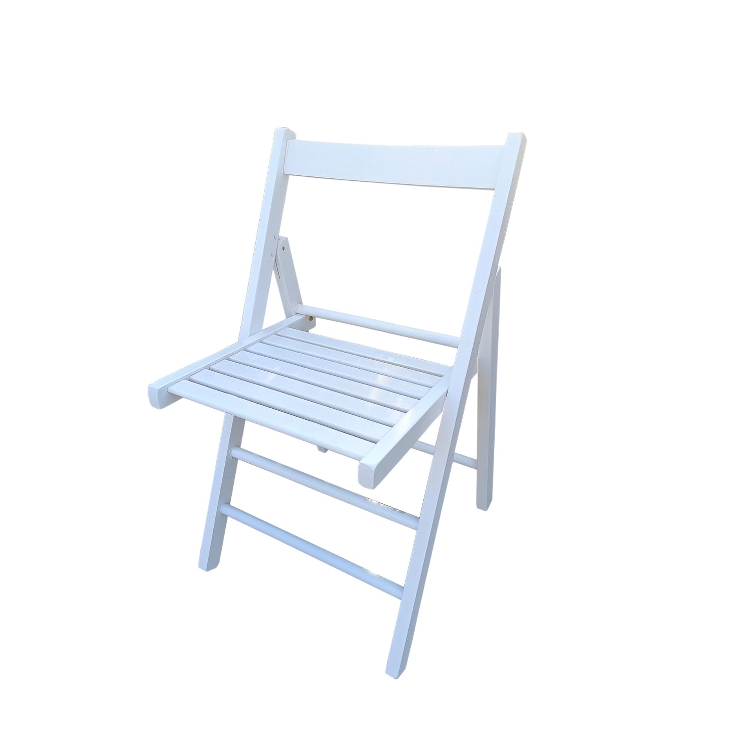 FOLDING CHAIR-2 S, FOLDABLE STYLE -WHITE