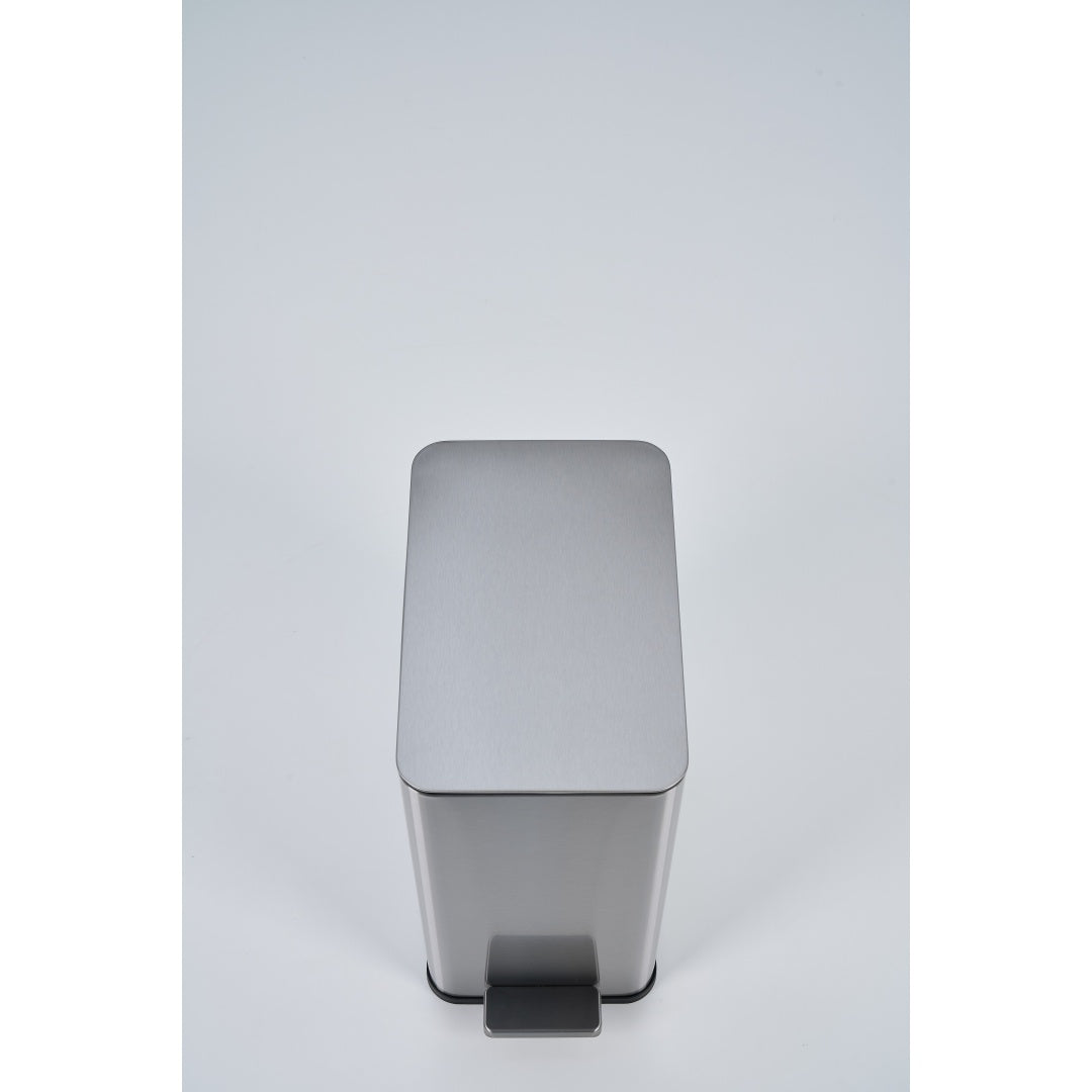 SSTC101-10L-S, Stainless Steel Kitchen Trash Can, 10L