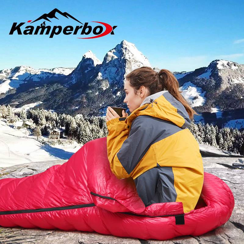 Kamperbox Winter Ultralight Sleeping Bag Winter Camping Equipment CW1100