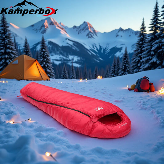 Kamperbox Sleeping Bag Camping Winter Sleeping Bag Ultralight Sleeping Bag Camping Sleeping Ultralight Camping