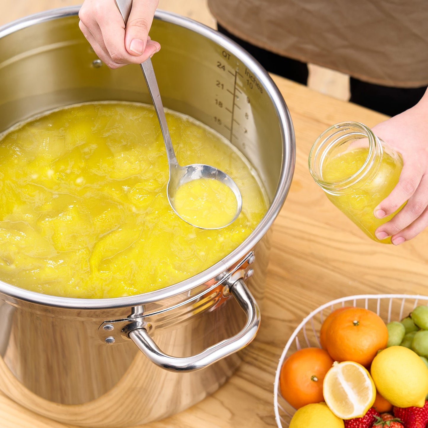 Canning Supplies Starter Kit 11 Pieces Stainless Steel Water Bath Cannner