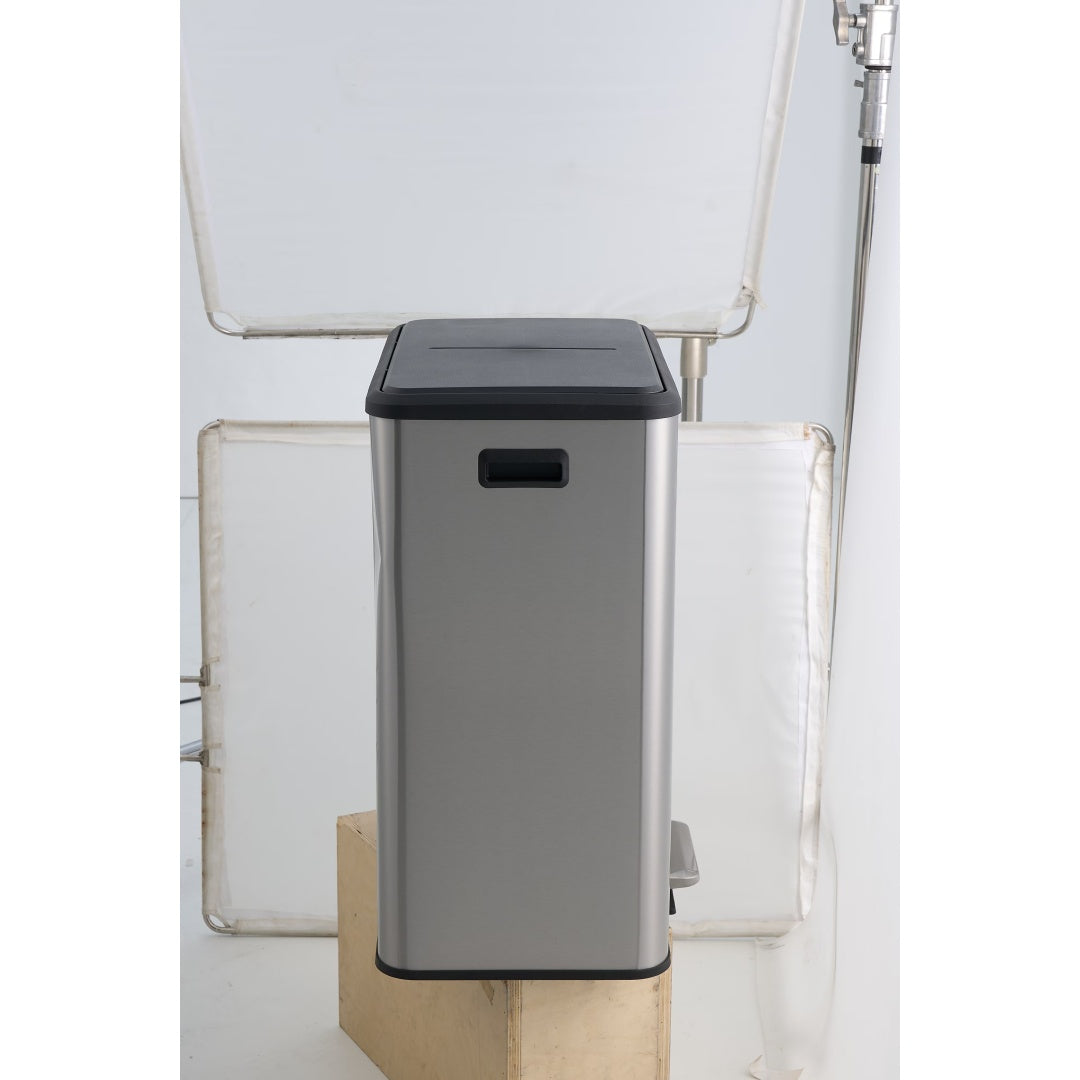 SSTC601-60L-S, Stainless Steel Kitchen Trash Can, 60L