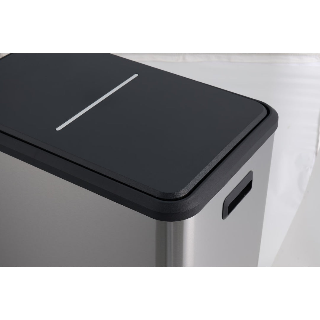 SSTC601-60L-S, Stainless Steel Kitchen Trash Can, 60L