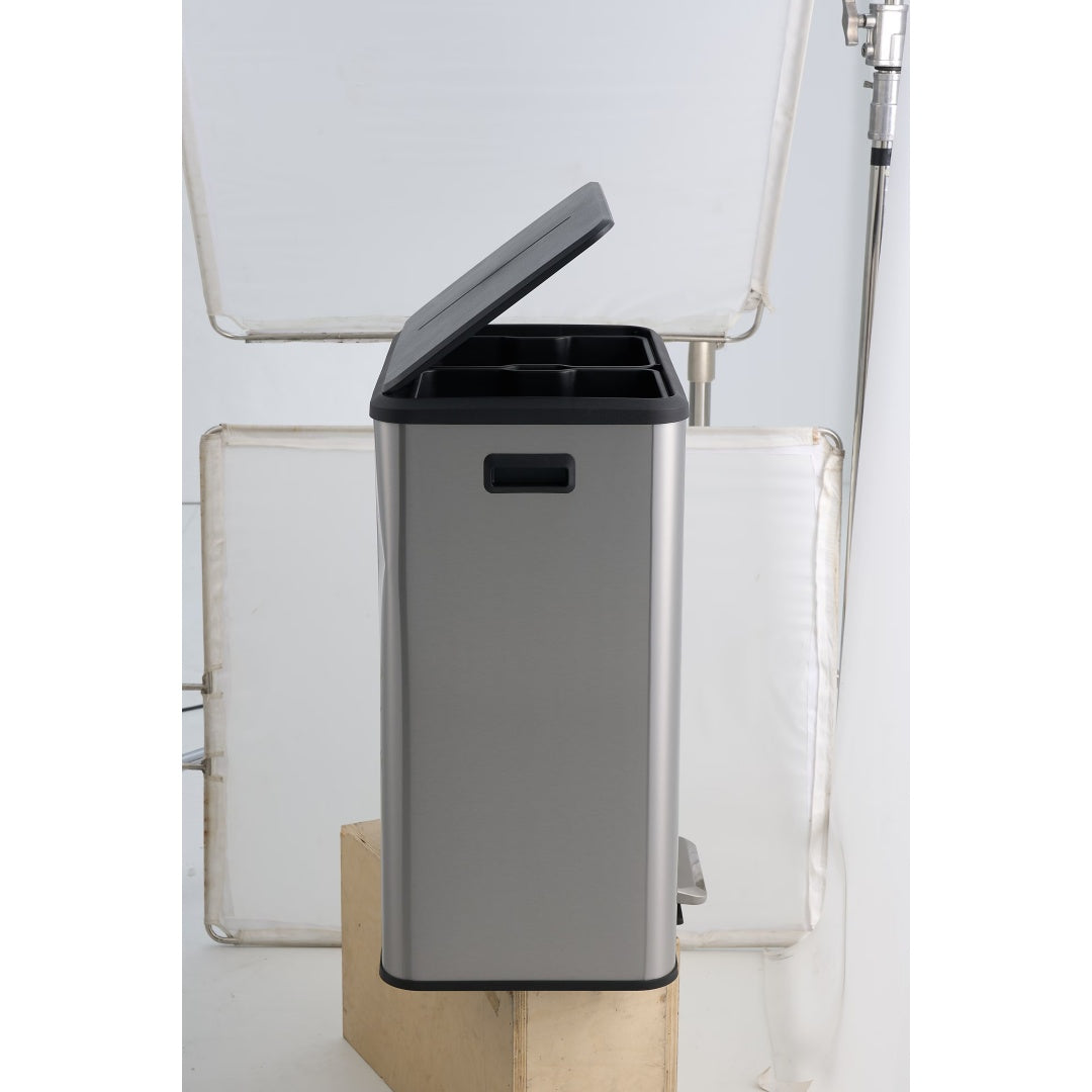 SSTC601-60L-S, Stainless Steel Kitchen Trash Can, 60L