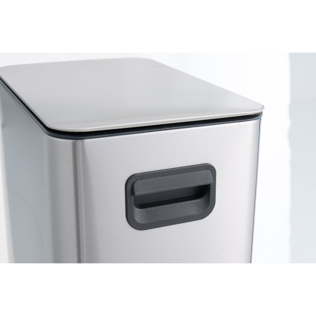 SSTC101-10L-S, Stainless Steel Kitchen Trash Can, 10L