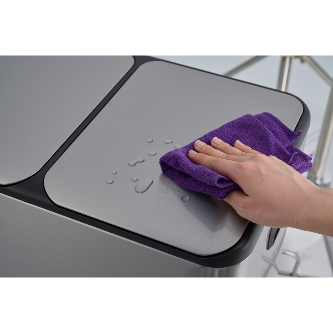 SSTC602-60L-S, Stainless Steel Kitchen Trash Can, 60L