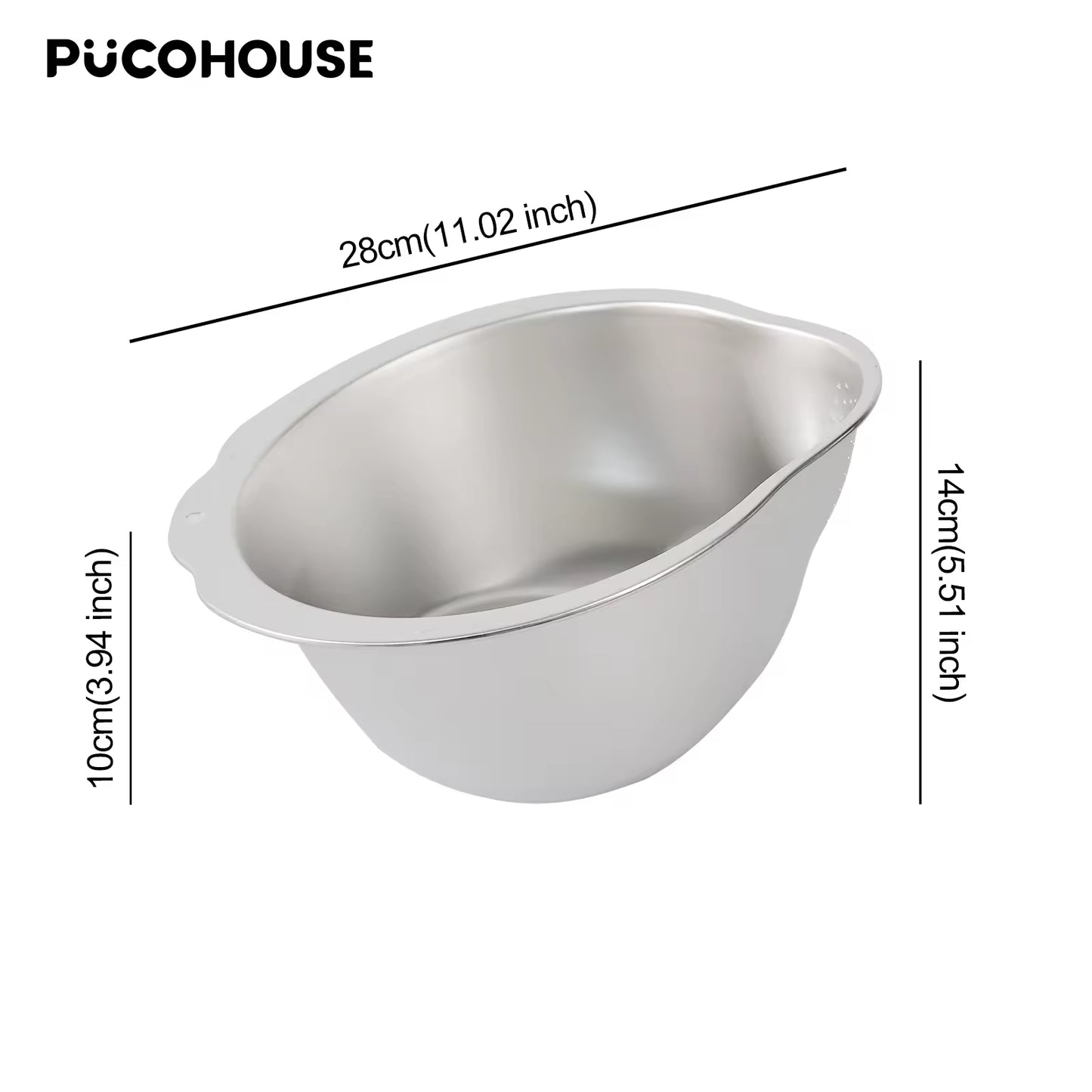 Slanted Bottom Drain Bowl - A Versatile Colander For Pasta, Rice, And Produce, A Time-saving Kitchen Sink Helper