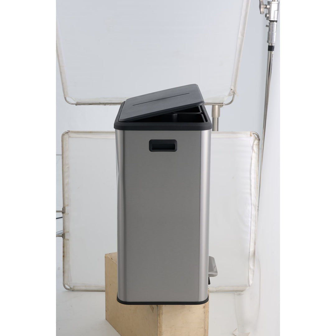 SSTC601-60L-S, Stainless Steel Kitchen Trash Can, 60L