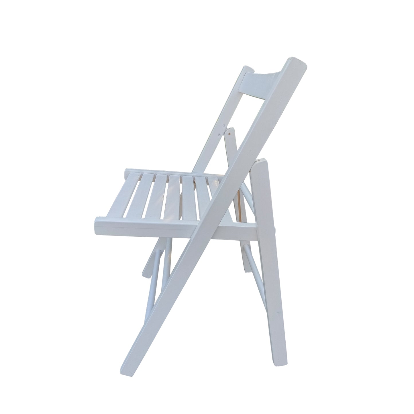 FOLDING CHAIR-2 S, FOLDABLE STYLE -WHITE