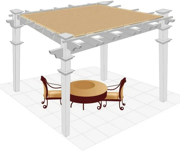 Reinforcement Magic Tool, Finished Product Of Sunshade Net With Nail Fastening, Fixed In One Second, Resistant To Strong Wind, Durable And Not Damaging The Net.
