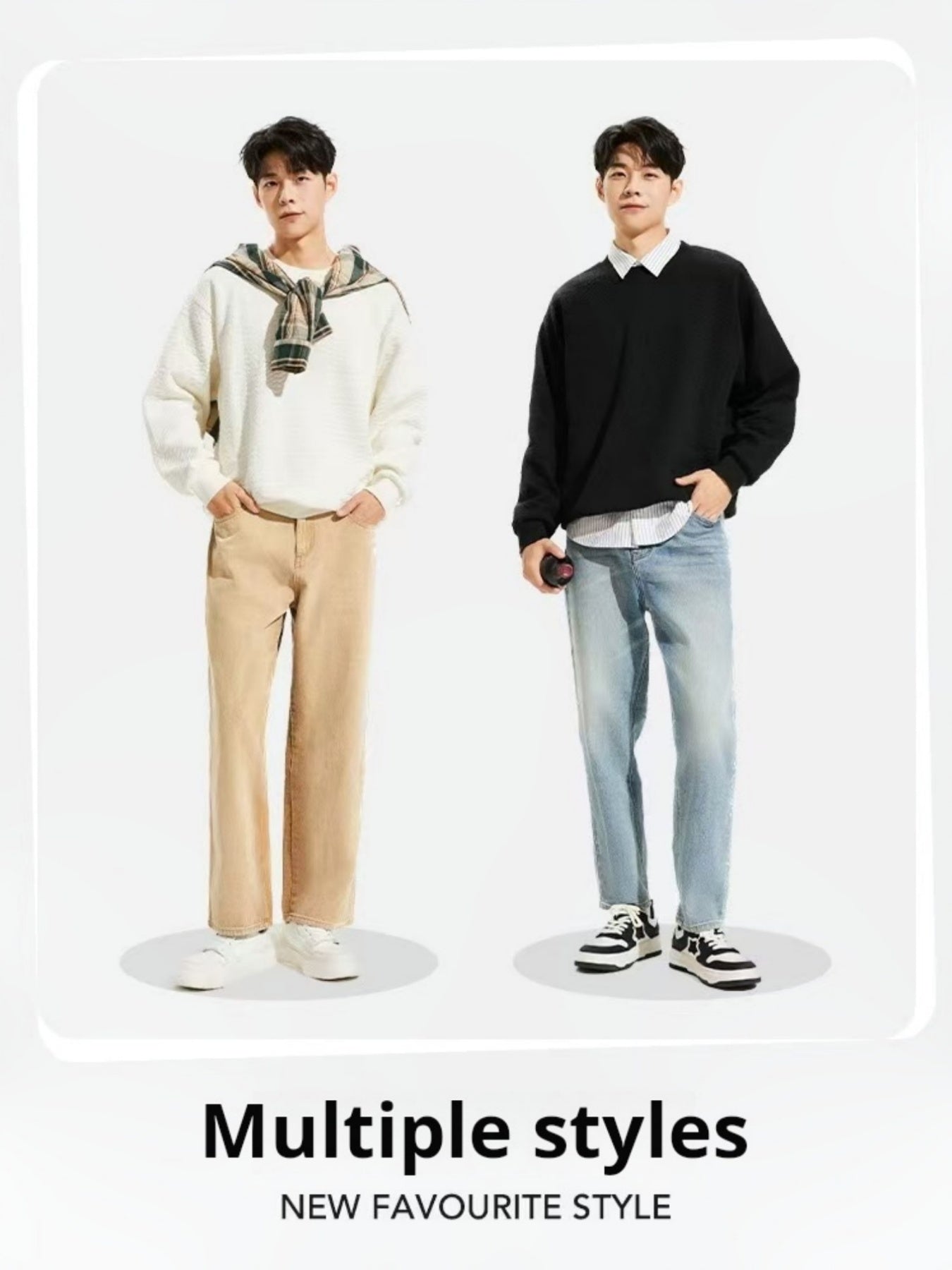 Export Quality English European And American Sizes Jacquard Round Neck Hoodie For Men And Women