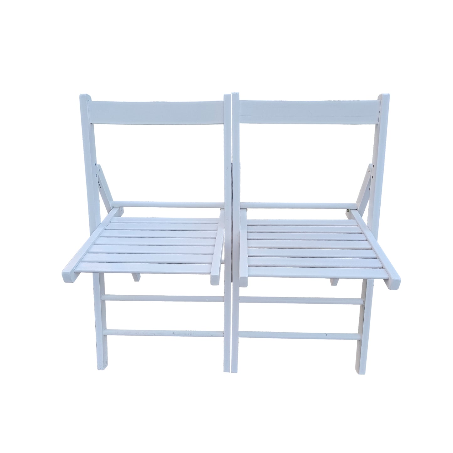 FOLDING CHAIR-2 S, FOLDABLE STYLE -WHITE