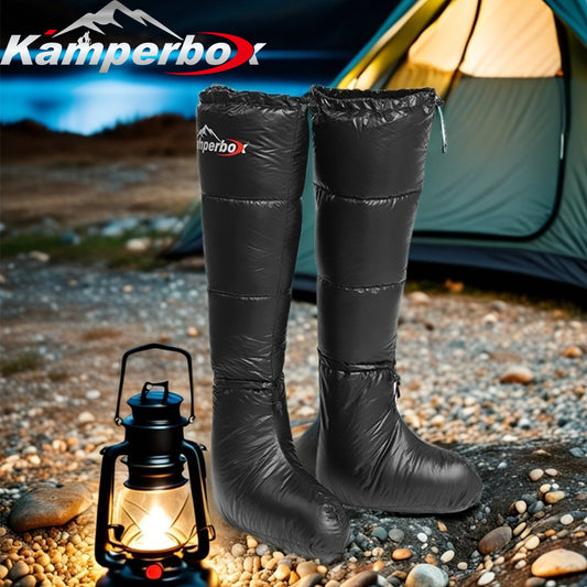 Camping Down Socks Down Boots Sleeping Bag Socks Down Boots Camping Sleep Boots Kamperbox Sleeping Bag Down Boots