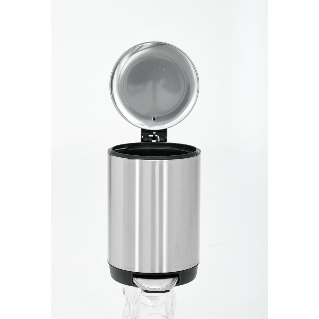 SSTC001-3L-S, Stainless Steel Kitchen Trash Can, 3L