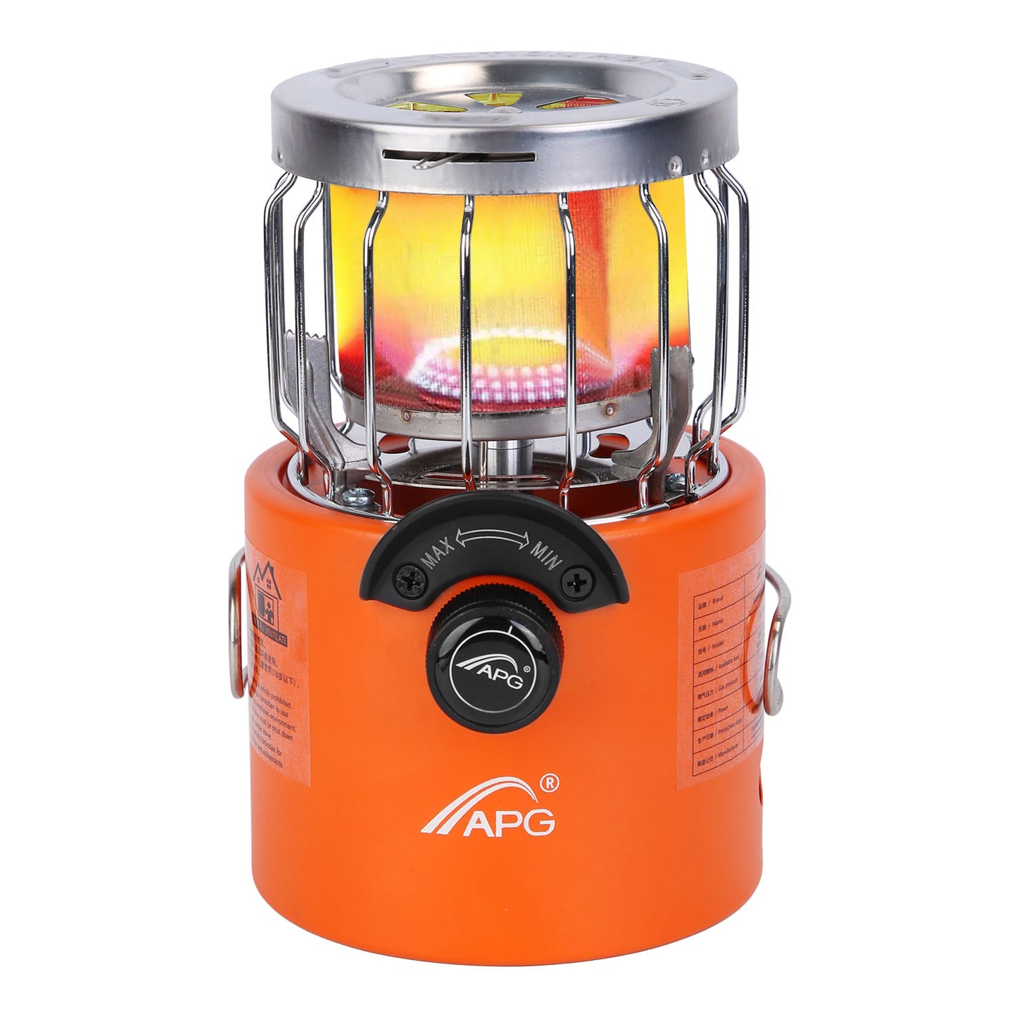 2000W 2 In 1 Camping Stove Tent Heater Outdoor Gas Stove Portable Backpacking Stove With 3 Modes 360 Degree Radiant Heating For Camping Hiking Picnic BBQ