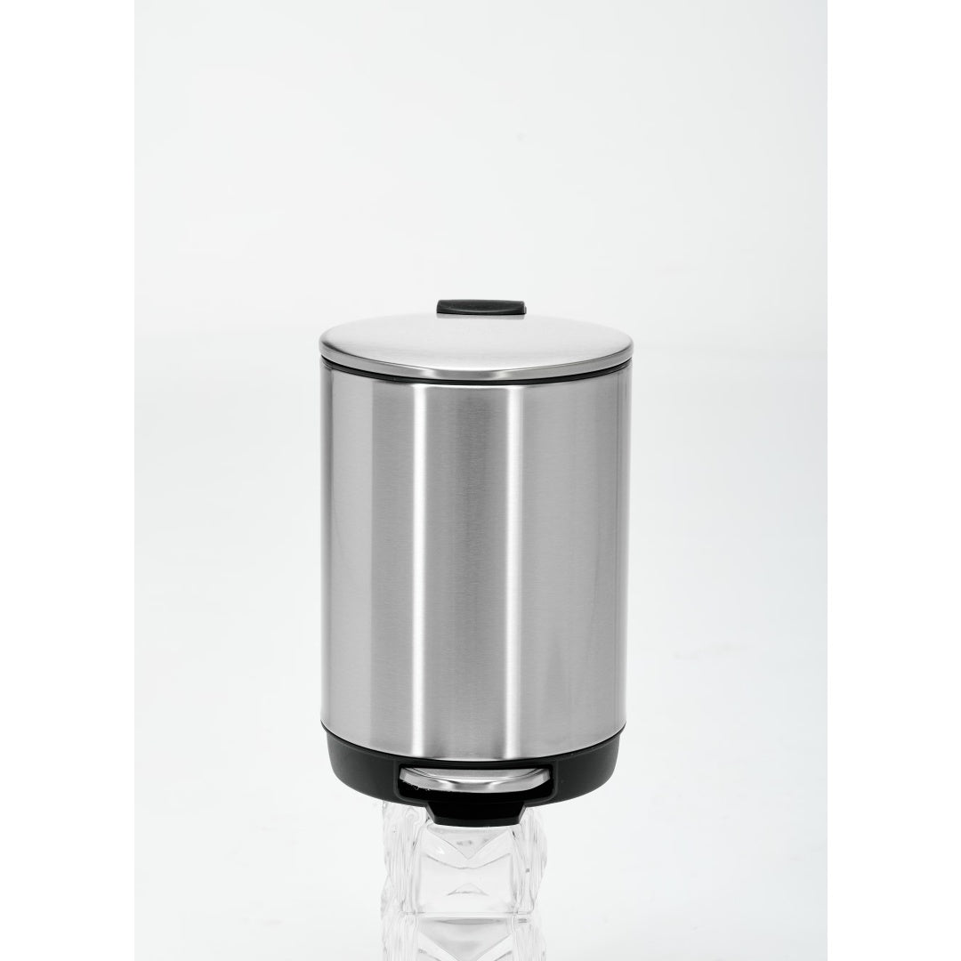 SSTC001-3L-S, Stainless Steel Kitchen Trash Can, 3L